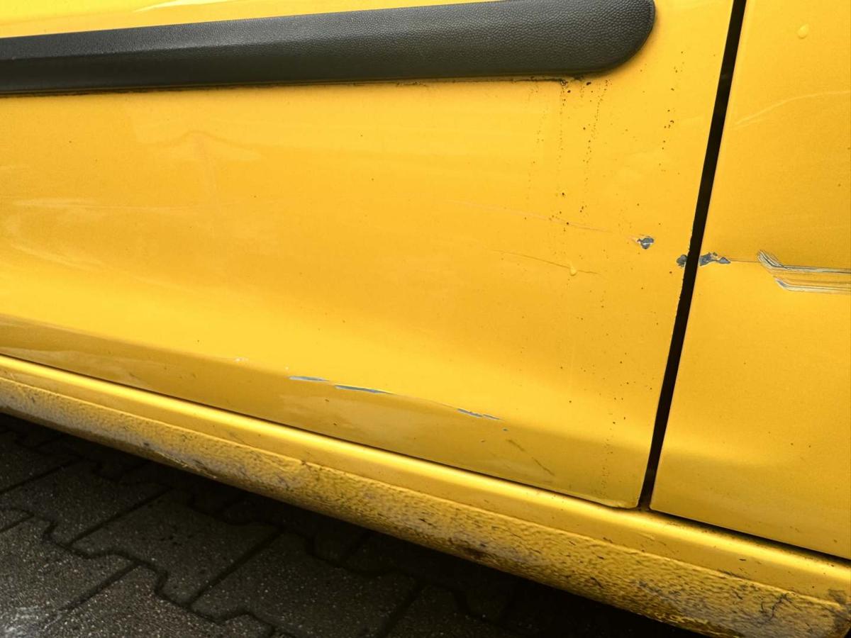 VW Fox original T&uuml;r vorn rechts LY1C Sonnengelb Rohbau Bj.2007